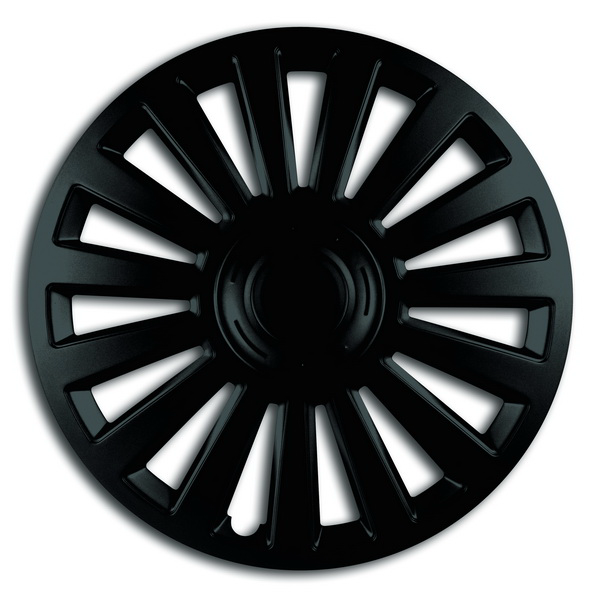 Set de capace pentru roti 16` negre LUXURY Mega Drive