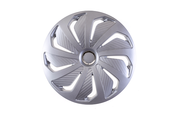 Set de capace pentru roti 16` cu inel cromat WIND Mega Drive