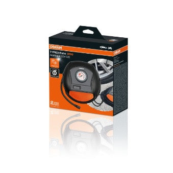 Compresor auto 12V 120 W cu afisaj analogic TYREINFLATE 200 Osram