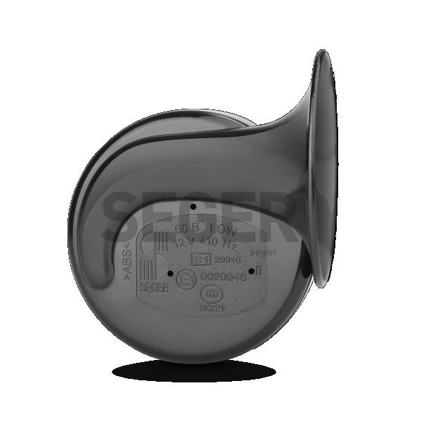 Claxon electromagnetic 12V 6A cu ton jos Seger