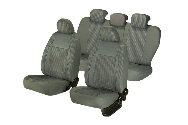 Set de huse pentru scaun ELEGANCE culoare gri Umbrella