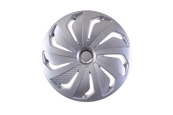 Set de capace pentru roti 16` cu inel cromat WIND Mega Drive