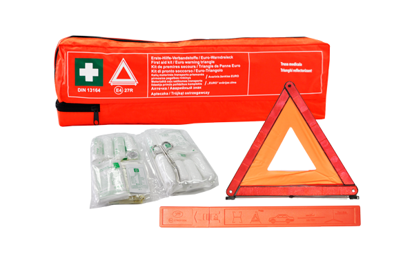 Kit cu triunghi si trusa medicala Mega Drive