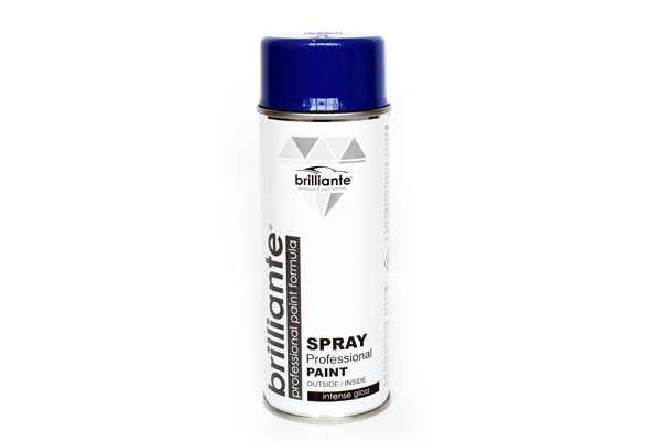 Spray vopsea albastru marin RAL 5002 400ml Brilliante