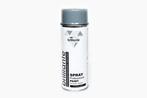 Spray vopsea gri argintiu RAL 7001 Brilliante 400ml