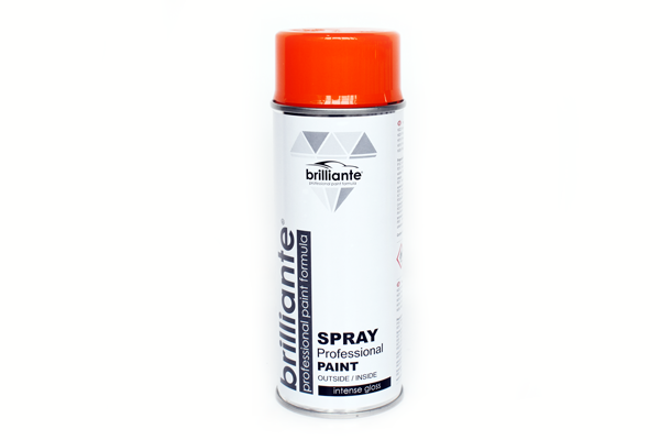 Spray vopsea portocaliu pur RAL 2004 Brilliante 400ml