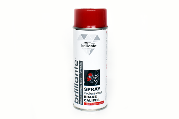 Spray vopsea rosu pentru etriere frane RAL 3002 Brilliante 400ml