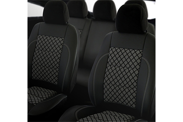 Set de huse pentru scaun EXCLUSIVE LEATHER PREMIUM Umbrella