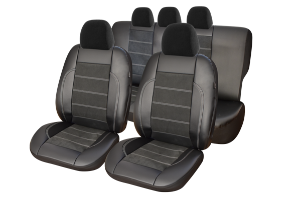 Set de huse pentru scaun EXCLUSIVE LEATHER & ALCANTARA Umbrella