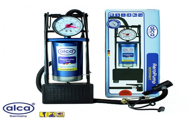 Pompa de picior cu 1 cilindru COMPACT Alca