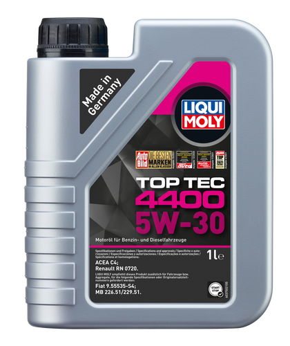 Ulei TOP TEC 4400 5W-30- ACEA C4-08;RENAULT RN 0720- 1L Liqui Moly