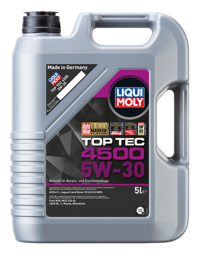 Ulei TOP TEC 4500 5W-30- ACEA C1-08- 5L Liqui Moly