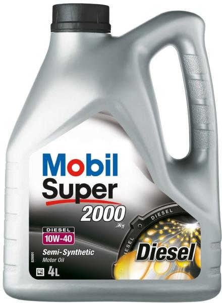 Ulei SUPER 2000 X1 DIESEL 10W-40- 4L Mobil