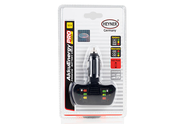 Tester baterie (la bricheta) AKKUENERGY PREMIUM 12 V Heyner
