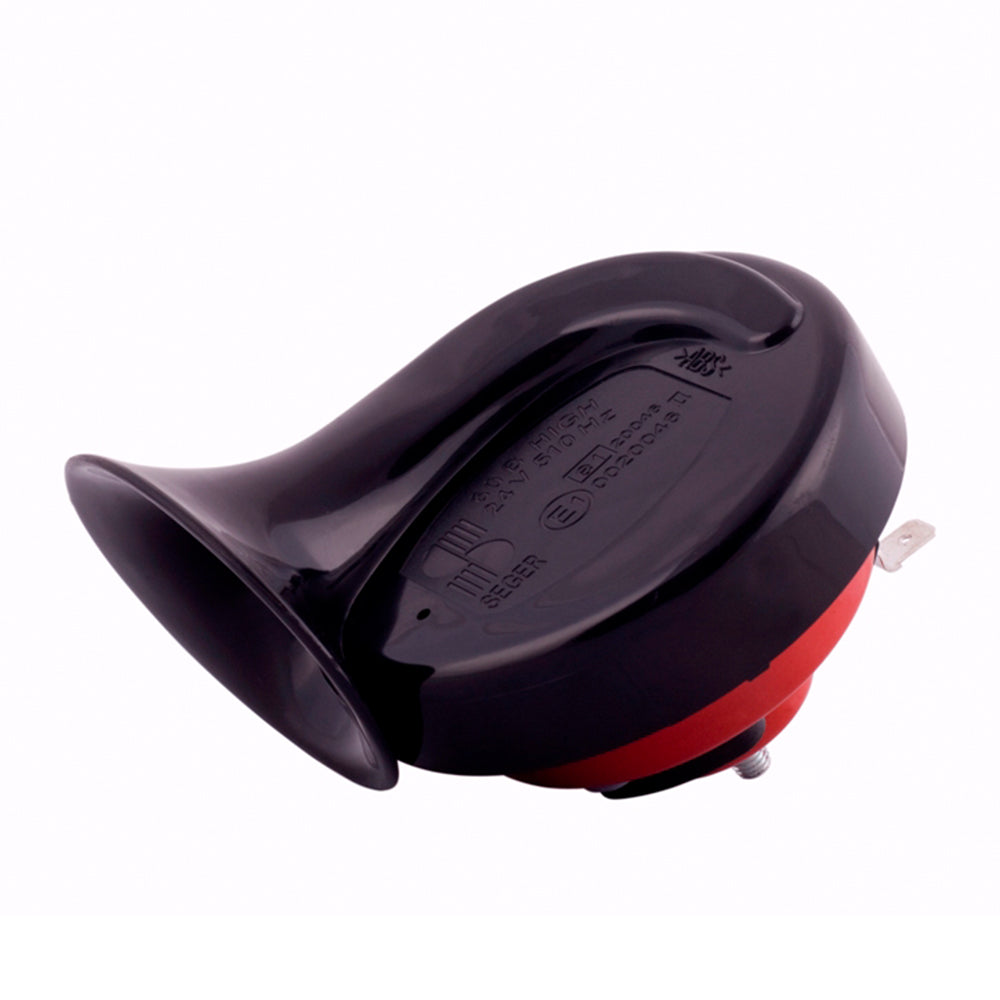 Set de claxoane electromagnetice, tip melc, 24V 3A+3A cu ton inalt si jos Seger