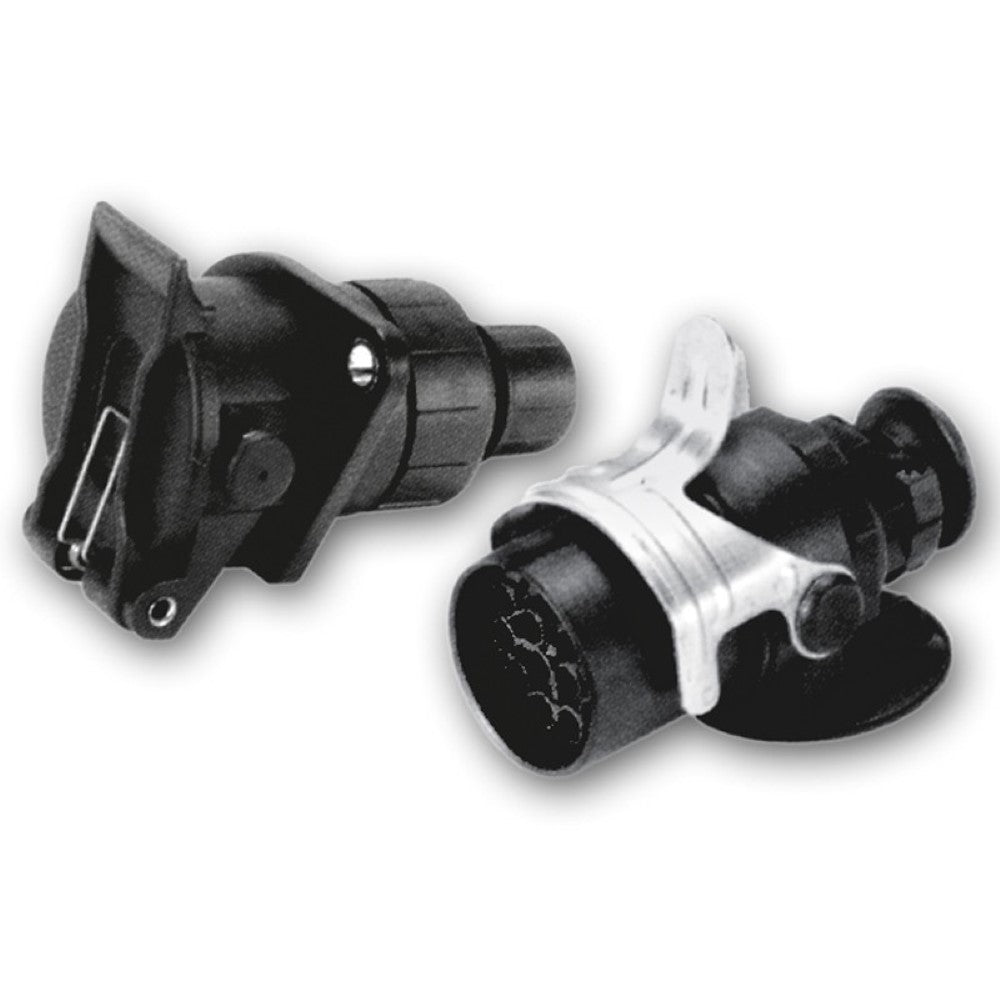 Priza 24V 5 pini din ABS tata Hico