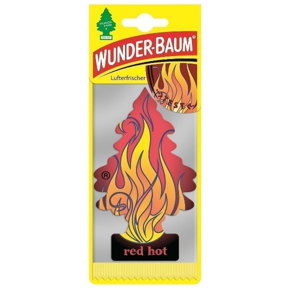 Odorizant auto bradut RED HOT Wunder Baum