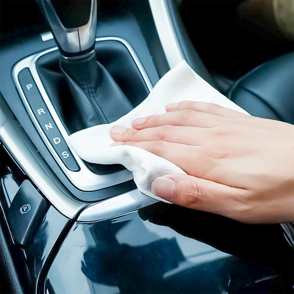 Super laveta auto din microfibra alba 30X40 CM (set de 2 bucati) Mega Drive