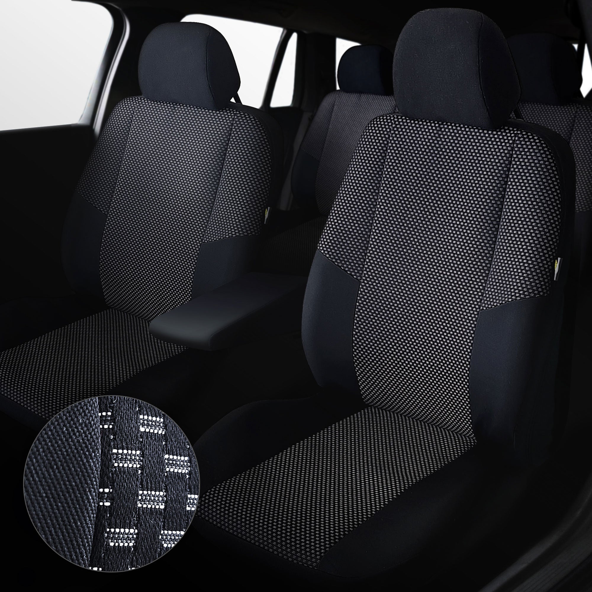 Set de huse pentru scaun FIT pentru DACIA DUSTER 1 (2010 -) Umbrella