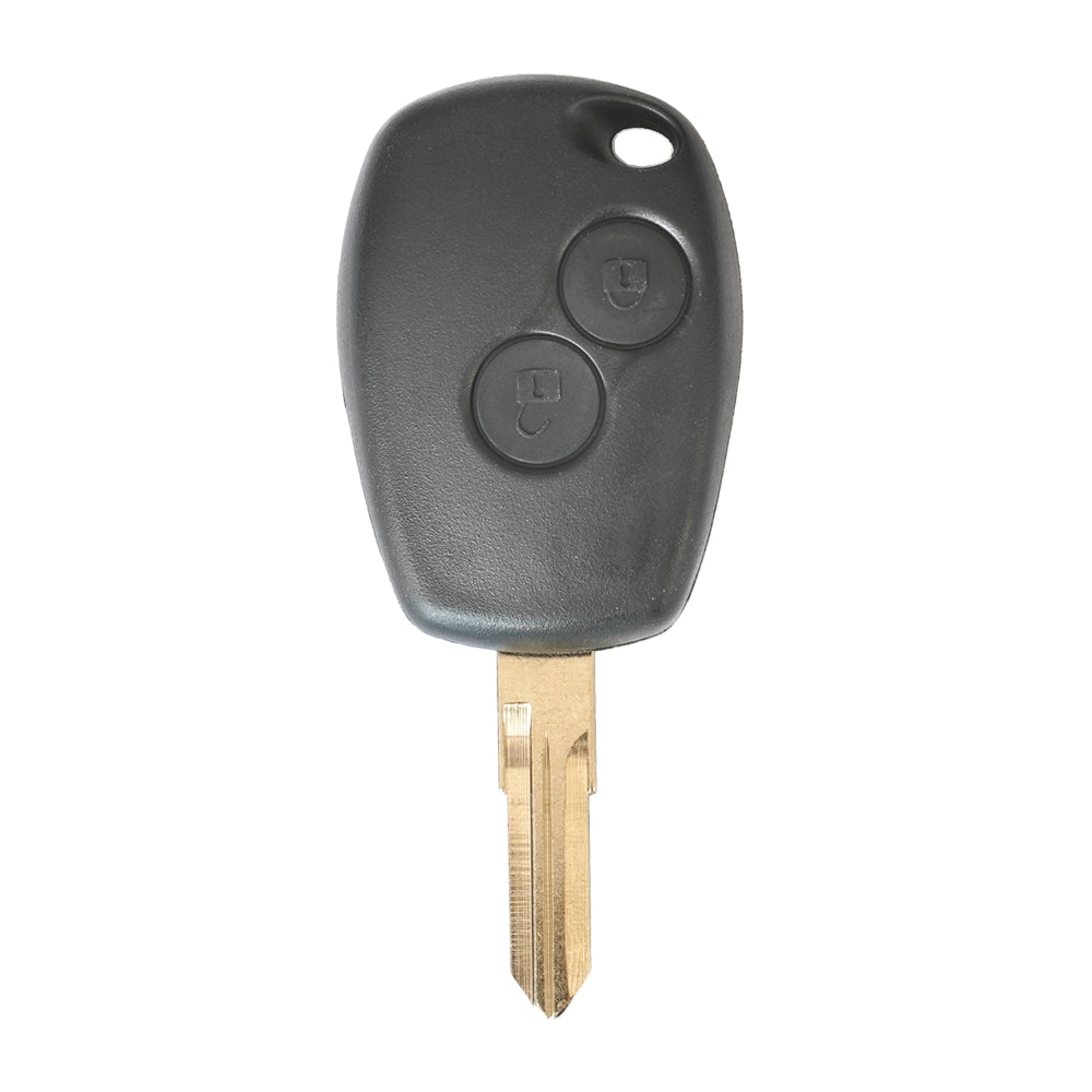 Carcasa pentru cheia de contact compatibila cu DACIA LOGAN / SANDERO cu 2 butoane si cheie Akonen