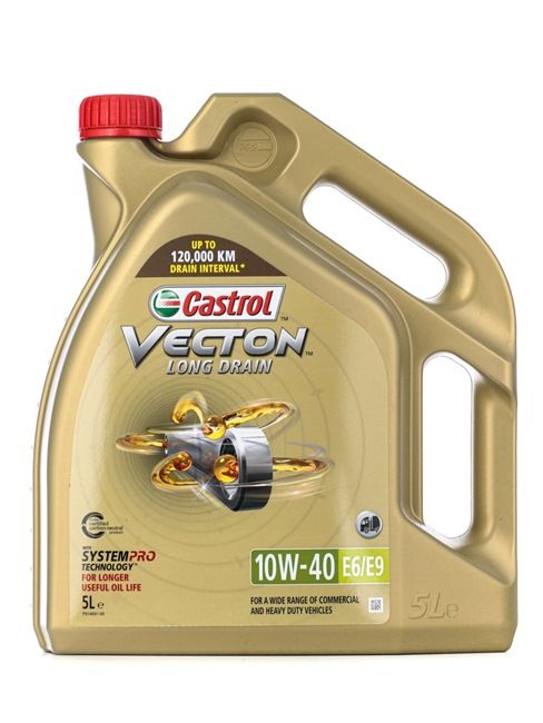 Ulei VECTON LONG-DRAIN 10W-40 E6/E9- 5L Castrol