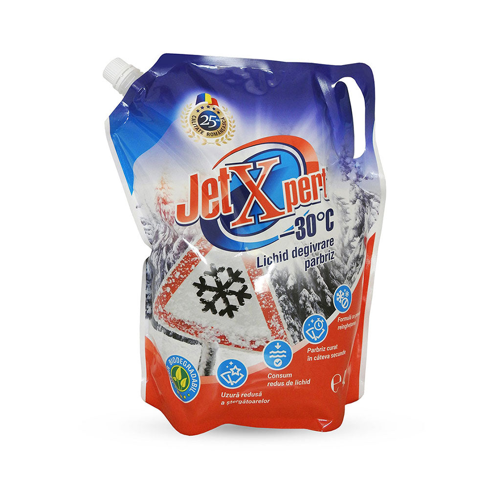 Lichid de parbriz pentru iarna JETXPERT -30C 4L Romtec