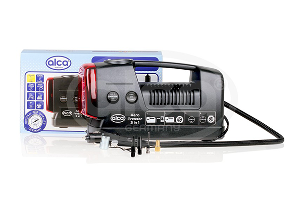 Compresor de aer 12V `3IN1 NONSTOP` Alca