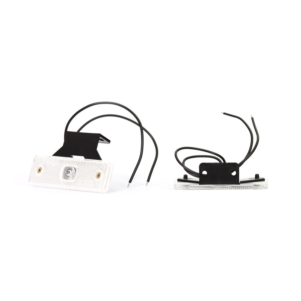 Lampa gabarit LED 219Z W44, 12V-24V, pozitie alb WAS