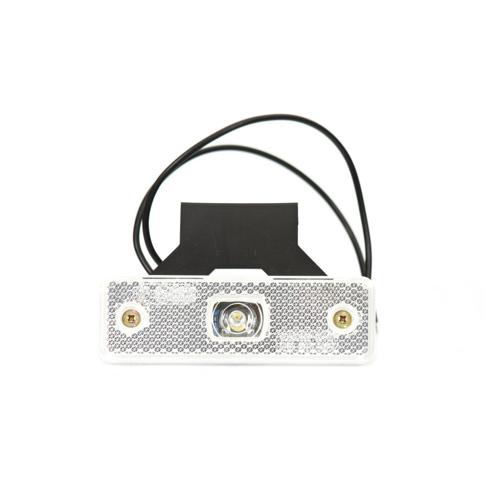 Lampa gabarit LED 219Z W44, 12V-24V, pozitie alb WAS