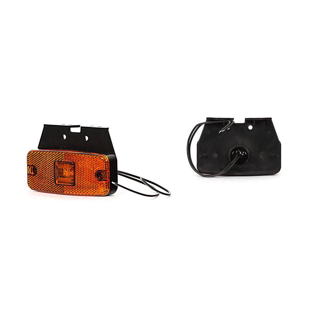 Lampa gabarit LED 223Z W46, 12V-24V, pozitie portocaliu WAS