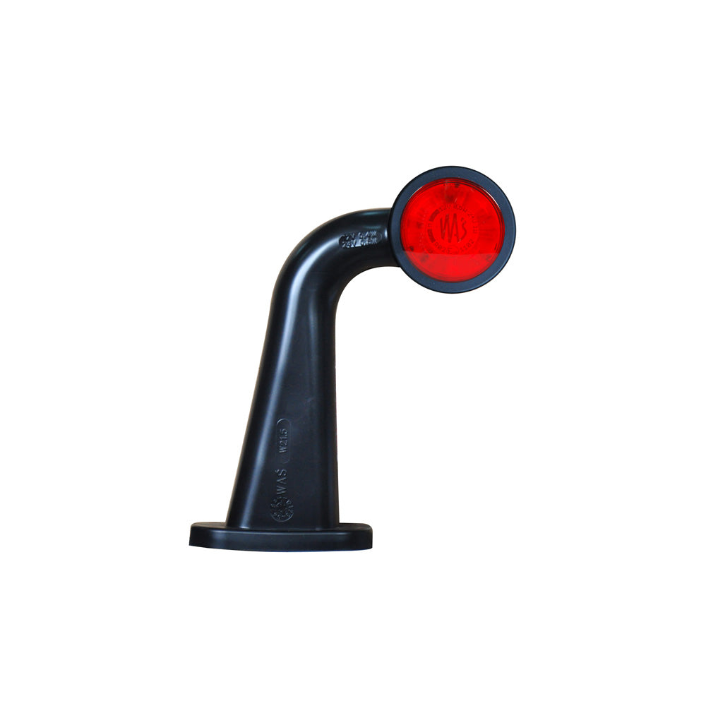 Lampa gabarit LED cu brat 499BCL W21.5W, 12V-24V, pozitie alb / rosu stanga WAS