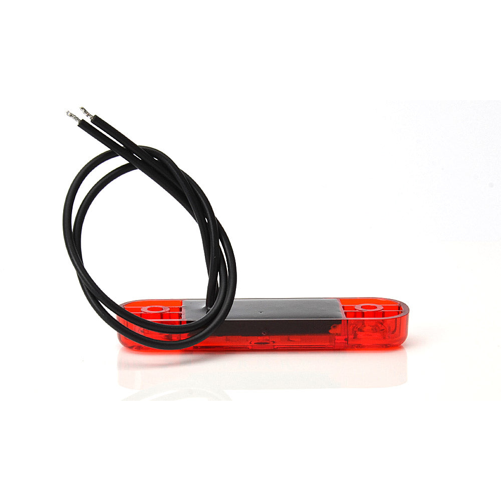 Lampa gabarit LED 715 W97.3, 12V-24V, pozitie rosu WAS