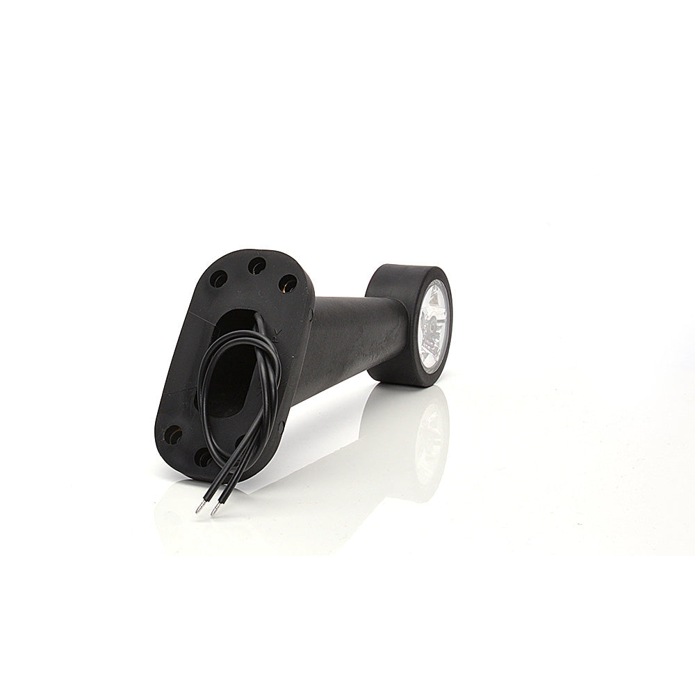 Lampa gabarit LED cu brat 875L W21.3STAR, 12V-24V, pozitie alb / rosu stanga WAS