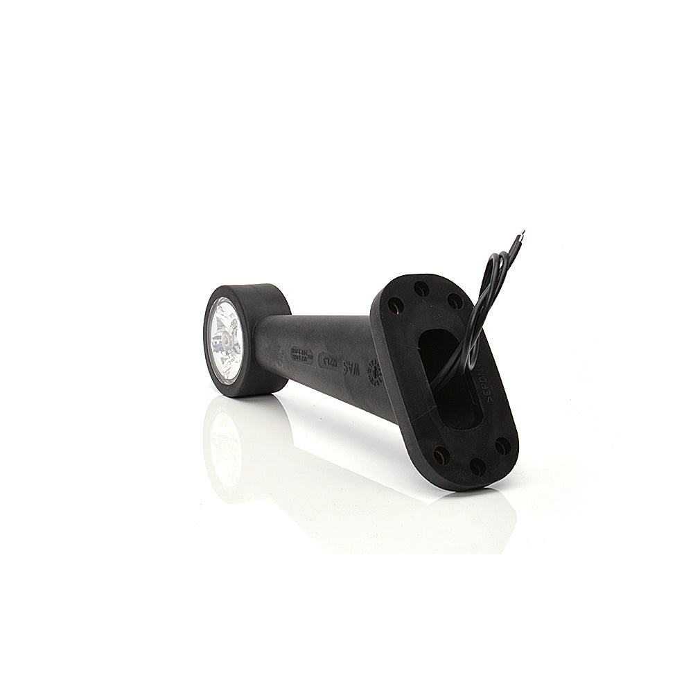 Lampa gabarit LED cu brat 875P W21.3STAR, 12V-24V, pozitie alb / rosu dreapta WAS