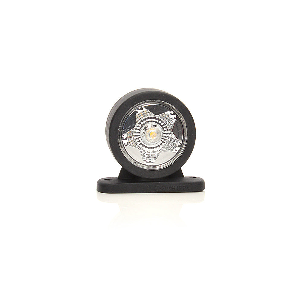 Lampa gabarit LED cu brat 883 W56STAR, 12V-24V, pozitie alb / rosu WAS