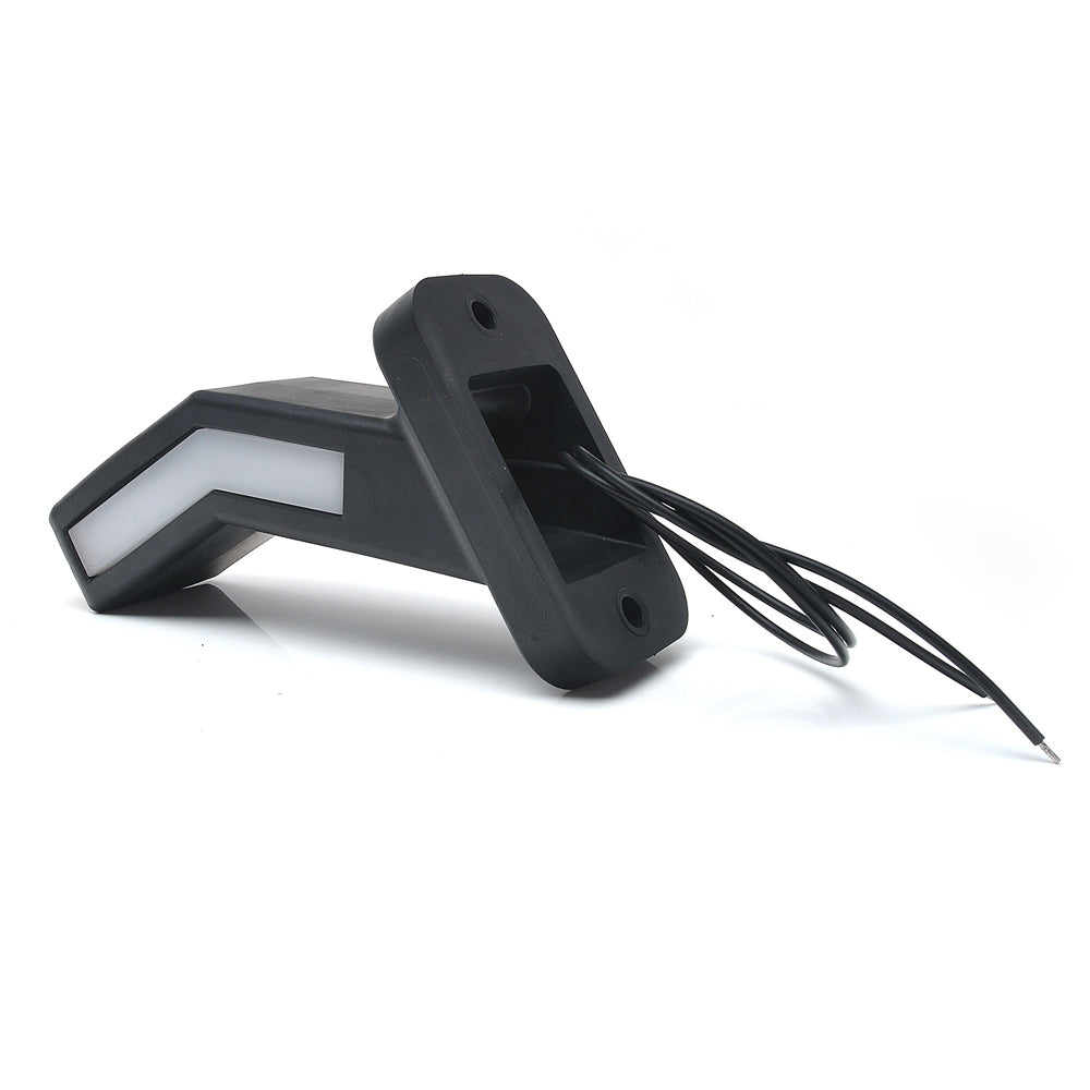 Lampa gabarit LED cu brat 1167P W168.2, 12V-24V, pozitie alb / rosu / portocaliu dreapta WAS