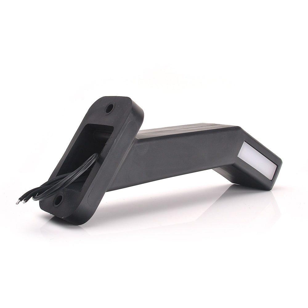 Lampa gabarit LED cu brat 1171L W168.4, 12V-24V, pozitie alb / rosu / portocaliu stanga WAS