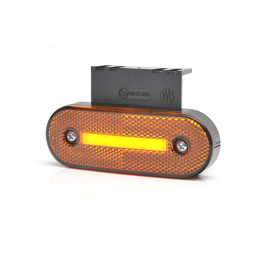 Lampa gabarit LED 1219 W174, 12V-24V, pozitie portocaliu WAS