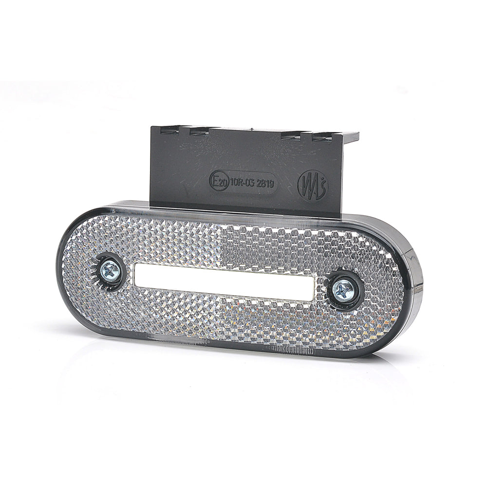 Lampa gabarit LED 1221 W174, 12V-24V, pozitie alb WAS