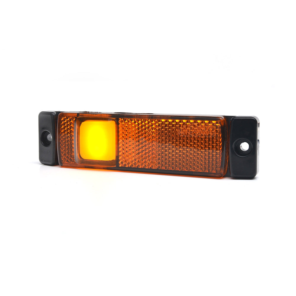 Lampa gabarit LED 1235 W45, 12V-24V, pozitie portocaliu WAS