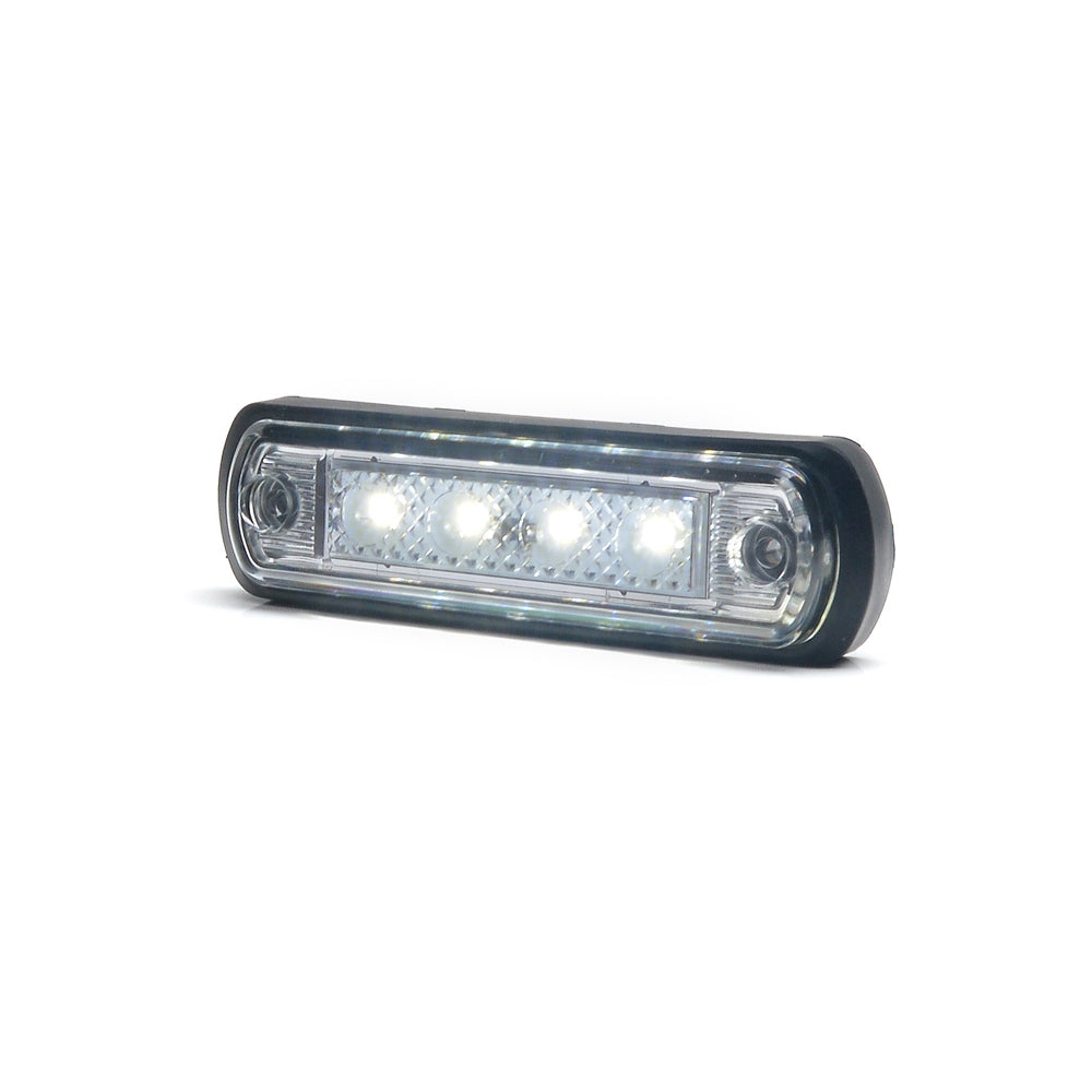 Lampa gabarit LED 1340 W189, 12V-24V, pozitie alb WAS