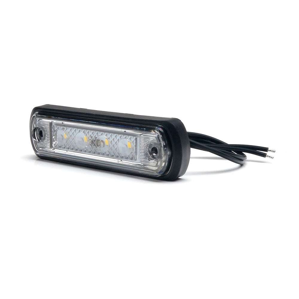 Lampa gabarit LED 1340 W189, 12V-24V, pozitie alb WAS