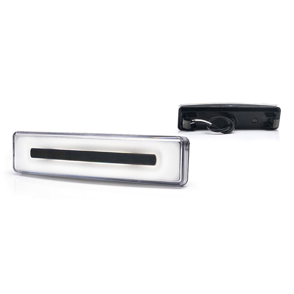 Lampa gabarit LED 1349 W190N, 12V-24V, pozitie alb WAS