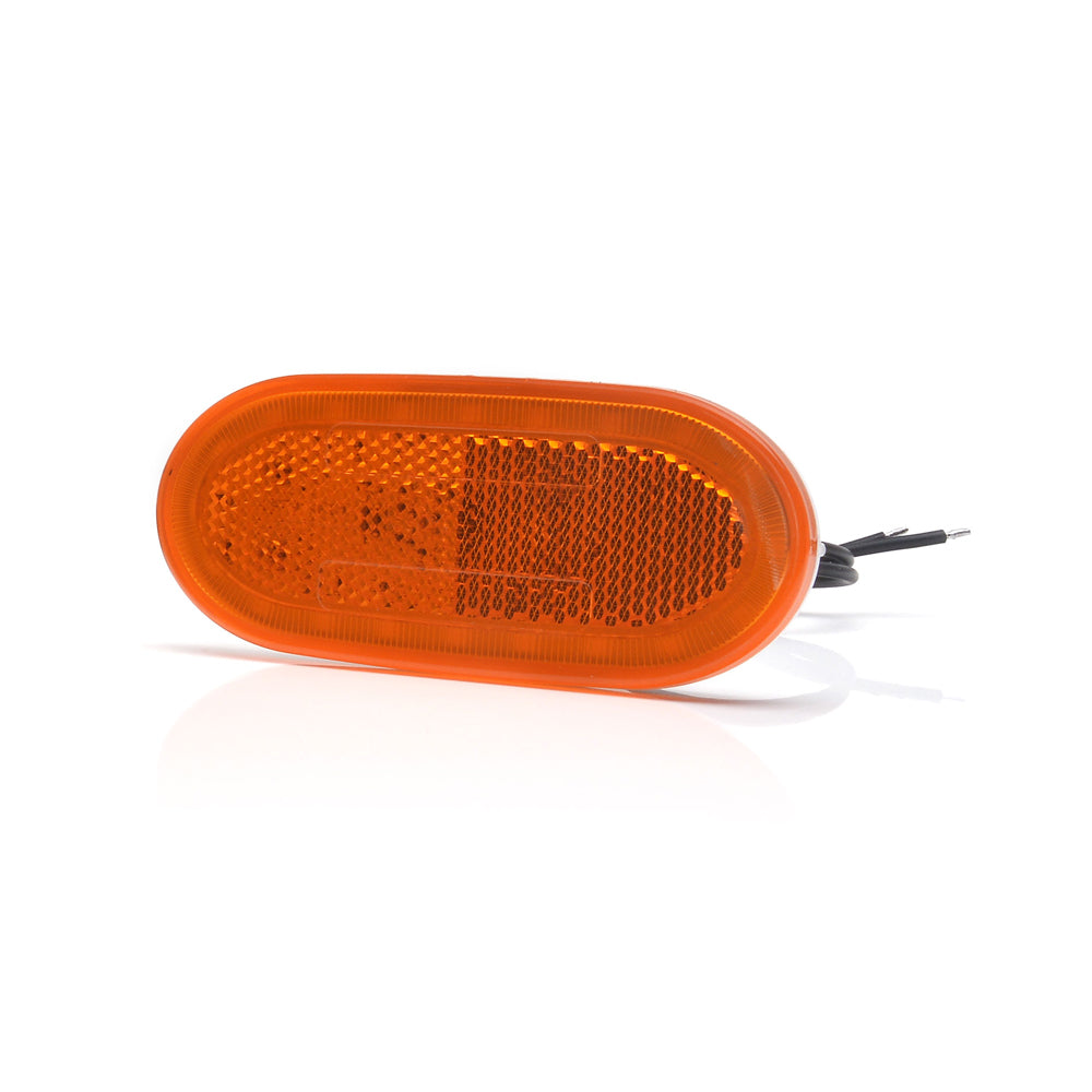 Lampa gabarit LED 1386 W197, 12V-24V, pozitie portocaliu WAS