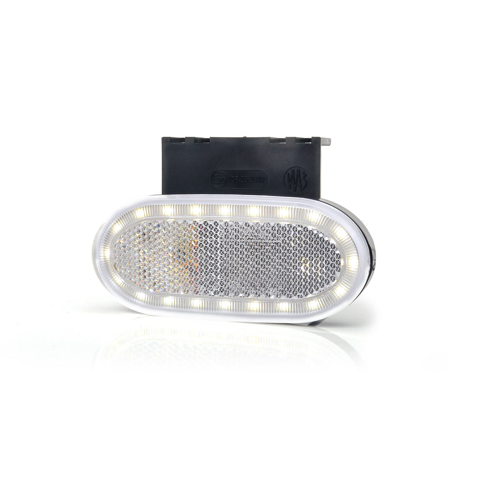Lampa gabarit LED 1388 W197, 12V-24V, pozitie alb WAS