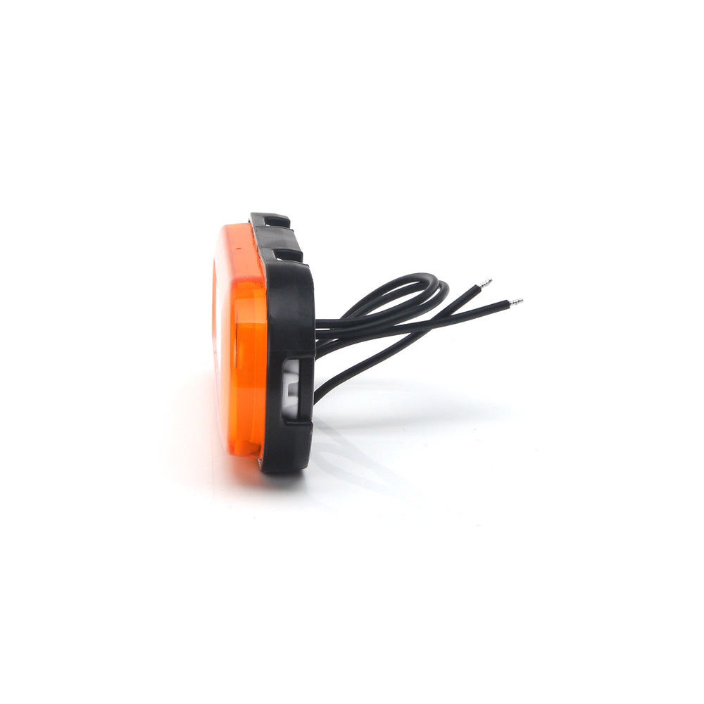 Lampa gabarit LED 1399 W198, 12V-24V, pozitie portocaliu WAS