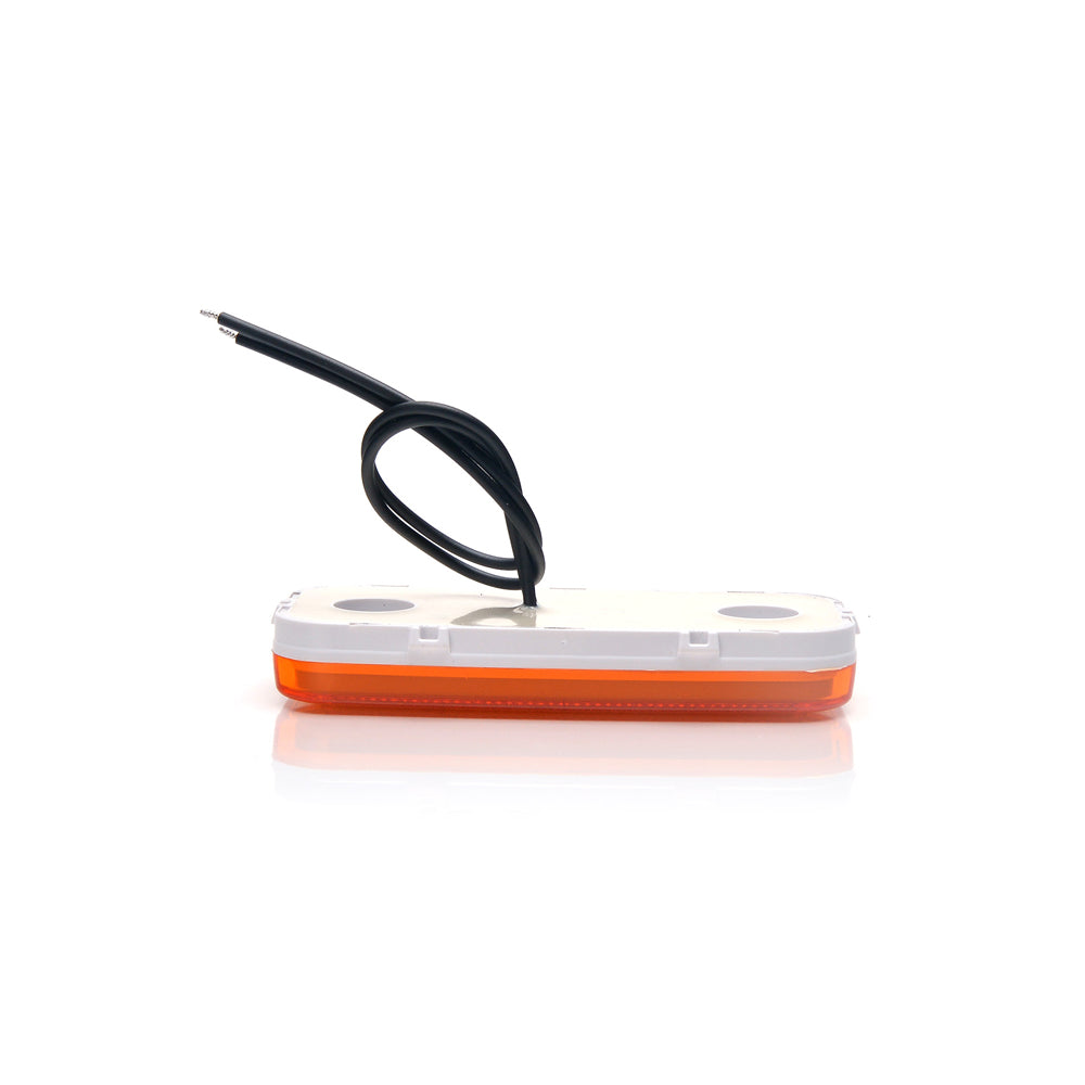 Lampa gabarit LED 1402 W199, 12V-24V, pozitie portocaliu WAS