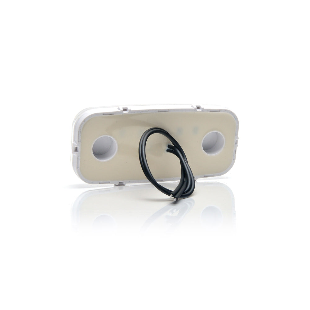 Lampa gabarit LED 1404 W199, 12V-24V, pozitie alb WAS
