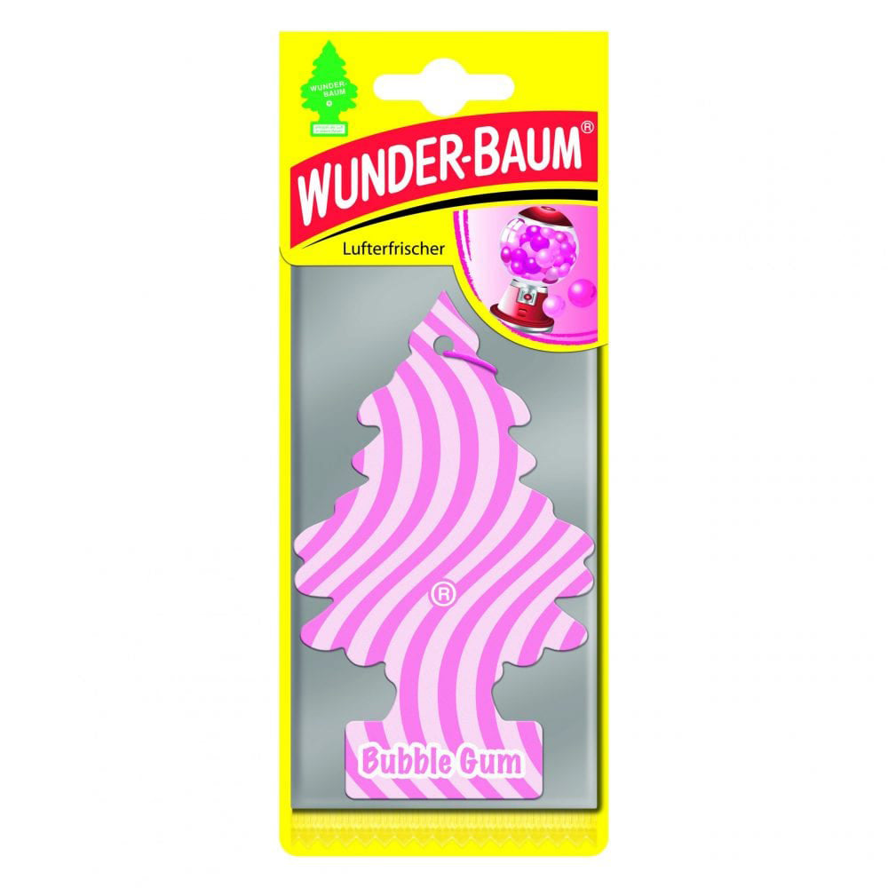 Odorizant auto bradut BUBBLE GUM Wunder Baum
