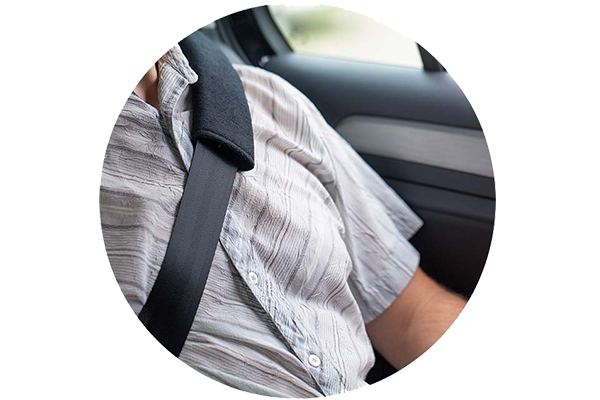 Protectie pentru centura de siguranta SET 2 BUC Alca